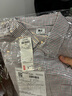 優衣庫V領針織開衫/長袖男裝寬松款毛衫薄外套481727 38 深褐色 M 曬單實拍圖