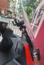 十瑪（SMNU）適用光陽(yáng)Racing H150/RKH改裝配件風(fēng)擋拓展橫桿導航手機支架 鯤鵬m2-黑色直連粗管+H150橫桿 曬單實(shí)拍圖