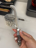 茶具配件茶道六君子套裝大馬士革精鋼茶夾茶勺組合茶濾茶托過(guò)漏禮品 茶道組合—繁花似錦（銀色） 曬單實(shí)拍圖