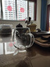 瓷牌茗茶具 公道杯玻璃加厚耐熱分茶器帶茶漏組合不銹鋼過(guò)濾公杯茶海倒茶器 龍膽玻璃公杯+304不繡鋼圓茶漏 曬單實(shí)拍圖