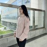 波司登春秋90鵝絨羽絨服女士輕薄立領修身短款休閑百搭舒適外套 曬單實拍圖