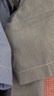 MUJI 女式 涼感短袖襯衫 女士襯衣外套上衣女裝女款26年夏季 BC2Q5C6S 灰色格紋 L (165/88A) 曬單實(shí)拍圖