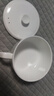 LICHEN景德鎮(zhèn)陶瓷大號(hào)泡面碗帶蓋帶手柄骨質(zhì)瓷學(xué)生飯碗飯盒 B款泡面碗 曬單實(shí)拍圖