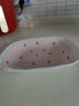 摩登主妇草莓碗陶瓷碗碗盘套装可爱小碗少女心餐具儿童饭碗汤碗 草莓多7.5英寸波浪盘 实拍图
