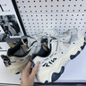 FILA 斐樂(lè)官方男鞋老爹鞋運(yùn)動(dòng)鞋2025年貓爪鞋5代復(fù)古休閑鞋 曬單實(shí)拍圖