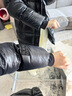 高梵【楊冪同款】黑金鵝絨服黑珍珠4.0六格中長(cháng)款羽絨服男女2024新款 高定巴黎黑【男女同款】 L 【175/鵝絨325克】 曬單實(shí)拍圖