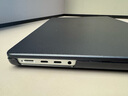 INCASEDots適用于26/25款蘋果MacBook Pro14英寸新款M5/4蘋果筆記本電腦保護殼纖薄便攜磨砂透明黑色 曬單實拍圖