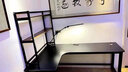 穿靴子的貓實(shí)木書(shū)架落地胡桃木色自由組合客廳柜子儲物柜家用格子書(shū)柜置物柜 全實(shí)木【加深18格】30x90x180cm 收納自由豐富角落 曬單實(shí)拍圖