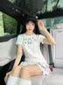 學院風女童套裝夏季2026新款兒童短袖短裙薄款夏裝女大童韓系穿搭 套裝【T恤+蛋糕裙+星星掛件】 160 曬單實拍圖