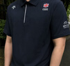 迪桑特（DESCENTE）RUNNING系列男士跑步運(yùn)動健身短袖POLO衫 NV-藏青色 XL (180/100A) 曬單實(shí)拍圖