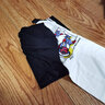 貝貝怡兒童T恤短袖男童裝夏季2022新品純棉衣服卡通印花柔軟透氣上衣 黑色 6歲/身高130cm 曬單實(shí)拍圖