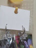 塔帕英 麥穗鋯石耳環(huán)輕奢高級(jí)感小眾設(shè)計(jì)氣質(zhì)百搭耳飾2024年新款飾品 麥穗流蘇耳扣 曬單實(shí)拍圖