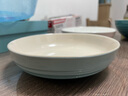 酷彩（Le Creuset）法式炻瓷20cm深盤(pán)餐盤(pán) 家用餐具菜盤(pán)水果盤(pán)歐式餐具餃子盤(pán) 深盤(pán)水漾藍 20cm 曬單實(shí)拍圖