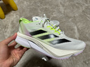 阿迪達斯 （adidas）男鞋子 秋季新款ADIZERO BOSTON 波士頓12透氣緩震競速跑步鞋 極光墨水藍/金屬銀/脈沖酸橙綠 43 曬單實拍圖