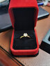 COISE黃金戒指女 999足金戒指求婚訂婚戒素圈結(jié)婚戒指生日禮物送老婆 黃金戒指求婚戒子 配送證書 曬單實拍圖