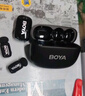 BOYA無線領夾麥克風適用Canon佳能相機90D/5D4/5D3/6D2/80D/800D/7D2/77D拍視頻直播多人收音 【一拖二】相機手機通用 贈耳機 曬單實拍圖