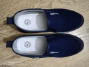 CANEMON单棉同款 老人鞋布鞋冬季棉鞋防滑健步鞋爸爸鞋4546474849大码鞋 深蓝色 44 实拍图
