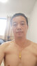 卡鉑亞 黃金項(xiàng)鏈男款 999足金橄欖項(xiàng)鏈 圓珠圓筒粗掛鏈金鏈子男女款 21.57克 約48cm 寬約4.5毫米 曬單實(shí)拍圖