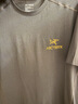 ARC'TERYX始祖鳥 MOTUS CREW ARC'WORD SS 男子 運動短袖T恤 BLACK HEATHER/黑灰色 M 曬單實拍圖
