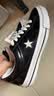 匡威（Converse）One Star SE秋季新品亮面漆皮男女休閑板鞋A25032C 黑色亮皮漆面 41.5 曬單實拍圖