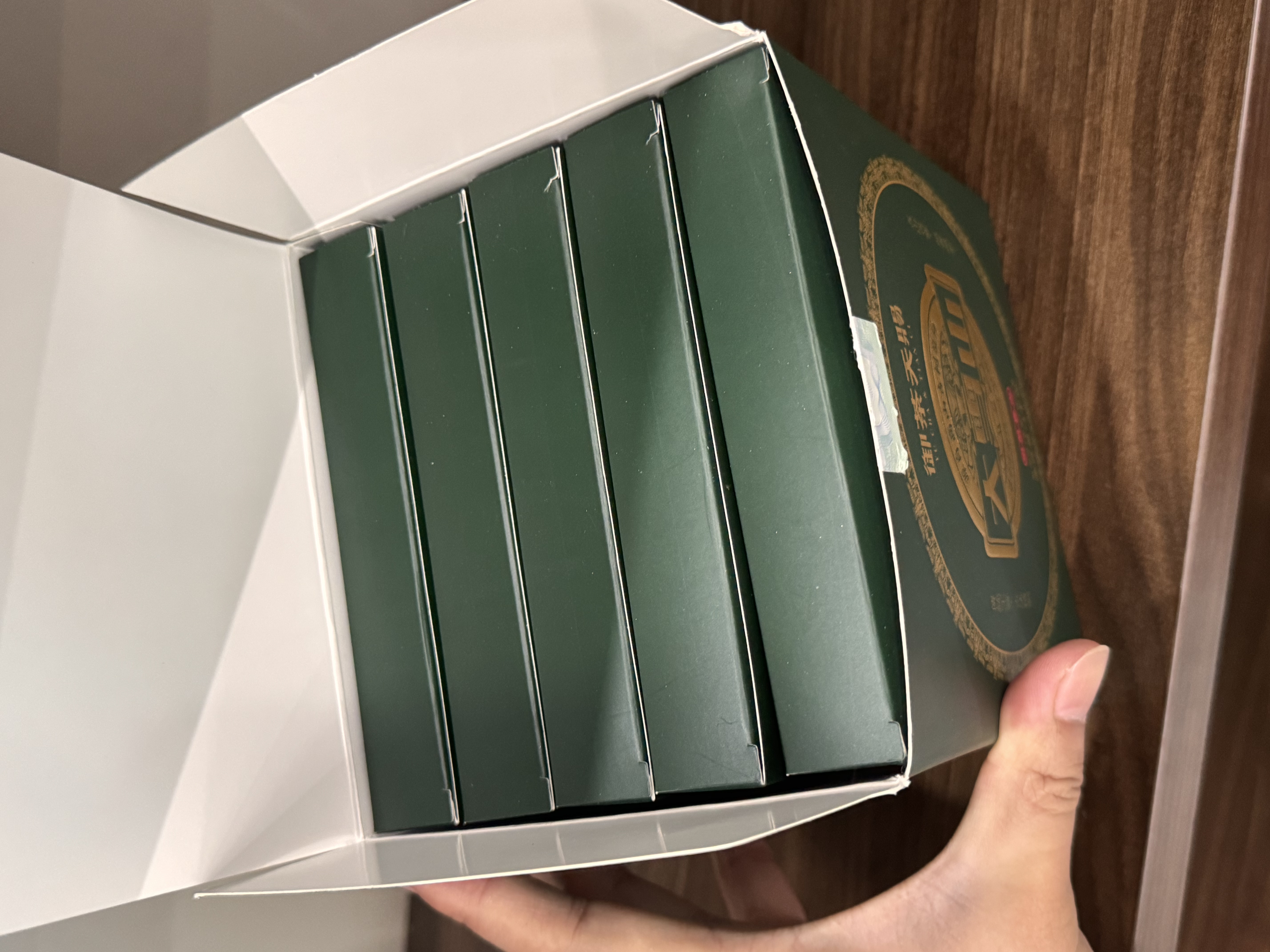 御茶天賜茶葉普洱茶生茶十年以上大雪山古樹茶生普云南七子餅茶送禮1000g 曬單實拍圖