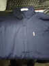 嘉曄（JIAYE）長(cháng)袖襯衫男士牛津紡襯衫男正裝百搭襯衣帥氣商務(wù)休閑襯衣外套 藏青色 2XL 130-145斤 曬單實(shí)拍圖