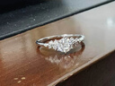 DR COCOKNIA培育鉆石戒指女輕奢鉆戒定求結婚戒指紀念日表白走心禮物送女友 1克拉培育鉆戒/D色/VVS/3EX 活口可調節 曬單實拍圖