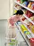 南木熊2026超火女童裝套裝夏季新款女大童洋氣碎花裙褲女孩夏裝韓系短袖 粉色 140cm【上衣+花苞裙褲】兩件套 曬單實拍圖