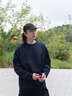 森馬（Semir）王安宇同款丨航天合作系列衛衣男秋森柔棉重磅上衣休閑情侶長袖 曬單實拍圖