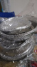 空氣炸鍋專用錫紙碗圓形烤盤錫紙盒錫紙烤箱家用一次性鋁箔錫紙盤 圓形錫紙盤-7寸【10個裝】 曬單實拍圖