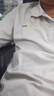 保羅刺繡POLO衫男士夏季新款涼感商務休閑翻領短袖T恤半袖上衣男 R42米色 （清倉撿漏高質量款） 2XL （建議135-150斤內） 曬單實拍圖