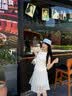 拉夏貝爾立體花朵斜領(lǐng)吊帶背心女夏季2026新款辣妹設(shè)計感顯瘦上衣 粉色 L 曬單實拍圖