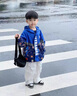G.DUCKKIDS聯(lián)名奧特曼衣服男童外套春秋款兒童連帽衣服韓版潮流中小童風衣 藍色 110 (建議身高100cm 4-5歲)cm 曬單實拍圖