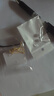澤彩耳環女純l銀流蘇925銀麥穗輕奢小眾設計感樹葉鋯石耳線 麥穗流蘇耳環一對(金色) 曬單實拍圖