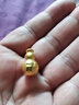貝羅綺黃金三通999足金佛頭佛珠佛嘴佛塔3D硬金轉(zhuǎn)運珠配件DIY佛串文玩 萬字三通寬11毫米*長19毫米1.96g 曬單實拍圖