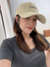 Charm Kendo棒球帽女春夏防曬鴨舌帽男士帽子顯臉小休閑百搭戶(hù)外遮陽(yáng)帽子 米色 曬單實(shí)拍圖