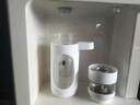 凱霖茶水分離泡茶杯雙層玻璃杯男女茶杯水杯過(guò)濾便攜耐熱帶提手硅膠套 便攜硅膠套款白色340ml 曬單實(shí)拍圖
