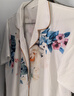 莫代爾輕奢冰絲睡裙春夏性感純欲超薄襯衫外穿家居服蕾絲高級感睡衣女 牡丹花開【女神戰袍】 均碼 【80-150斤可穿】 曬單實拍圖