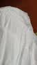歐絲婕（OUSIJIE）大碼女裝夏季圓領(lǐng)短袖不規(guī)則T恤蛋糕裙胖mm休閑洋氣顯瘦套裝女潮 1900黑色上衣+白色長裙 XL 【120-140斤】 曬單實拍圖