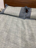 米蓮（MYLUNE）抑菌草本藤席天然純藤?zèng)鱿瘚雰嚎捎孟募鞠尤?.8米藤?zèng)鱿?霧藍(lán)灰 120*195cm 曬單實(shí)拍圖