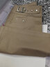 魅力棠2024短褲女夏薄款外穿新款高腰韓版時(shí)尚寬松四分褲夏季直筒牛仔布 卡其色 L/28(105-115斤) 曬單實(shí)拍圖