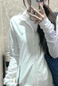 FDR 旗艦店 2026春夏季新款插肩袖防曬服拉鏈外套薄款透氣運(yùn)動(dòng)長(zhǎng)袖女 白色（修身立領(lǐng)） 6QY1054 UPF50+ M 曬單實(shí)拍圖