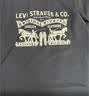李維斯Levi's春夏情侶同款美式雙馬印花潮流休閑寬松圓領(lǐng)短袖T恤 曬單實拍圖