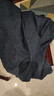 牛仔工作服套裝男電焊防燙拉鏈勞保服加厚耐磨焊工工地工廠服定制 01款牛仔套裝（上衣+褲子） XL -175 曬單實拍圖