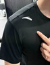 安踏（ANTA）冰絲速干衣男士t恤短袖男款2026夏季新款高端半袖青少年運動衣服 基礎黑（冰絲速干-肩膀標） 【90%用戶選擇】 L /175(120-140斤） 曬單實拍圖