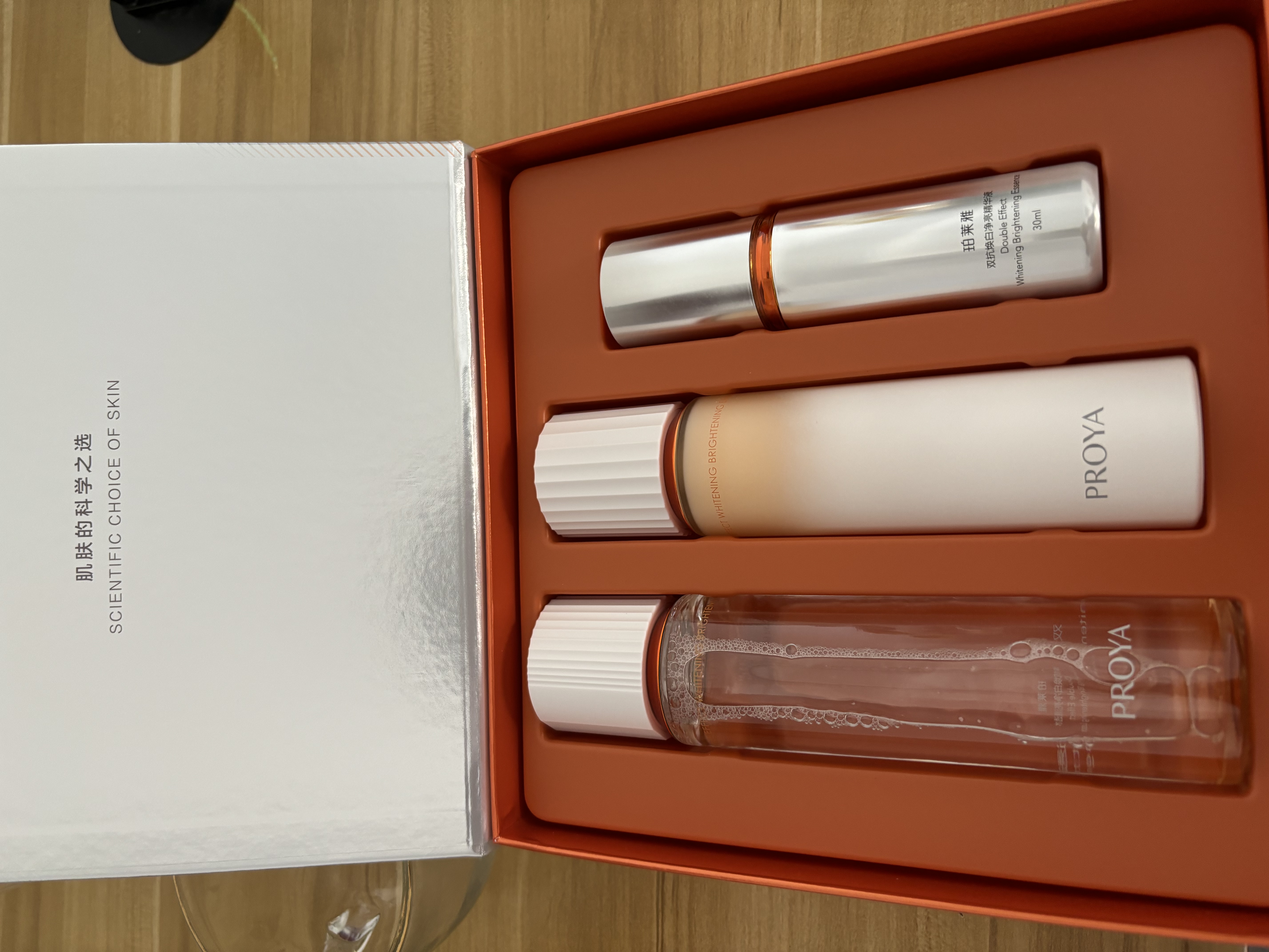 珀萊雅（PROYA）雙抗水乳霜套裝禮盒美白淡斑抗糖抗氧抗皺緊致精華女士化妝護膚品 雙抗套裝【水+乳+精華+啫喱】 曬單實拍圖