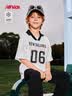 NEW BALANCE【涼感】 4-14歲兒童夏季新品POLO領T恤上衣 曬單實拍圖