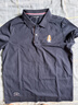 暇步士（Hush Puppies）童裝男童polo短袖夏季兒童速干T恤學院風上衣 藏藍    160    曬單實拍圖