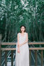 南木熊連衣裙女夏季2026年設計感白色立體花朵背心無袖小眾氣質顯瘦長裙 白色立體花朵連衣裙 L 【110-125斤】 曬單實拍圖