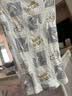 婧麒（JOYNCLEON）寶寶開襠褲薄款嬰兒七分褲網眼透氣睡褲寬松空調褲子Jkz198933 曬單實拍圖